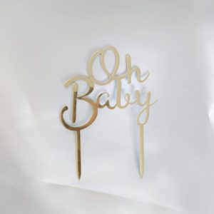 Cake topper Oh Baby