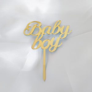 Cake topper Baby Boy